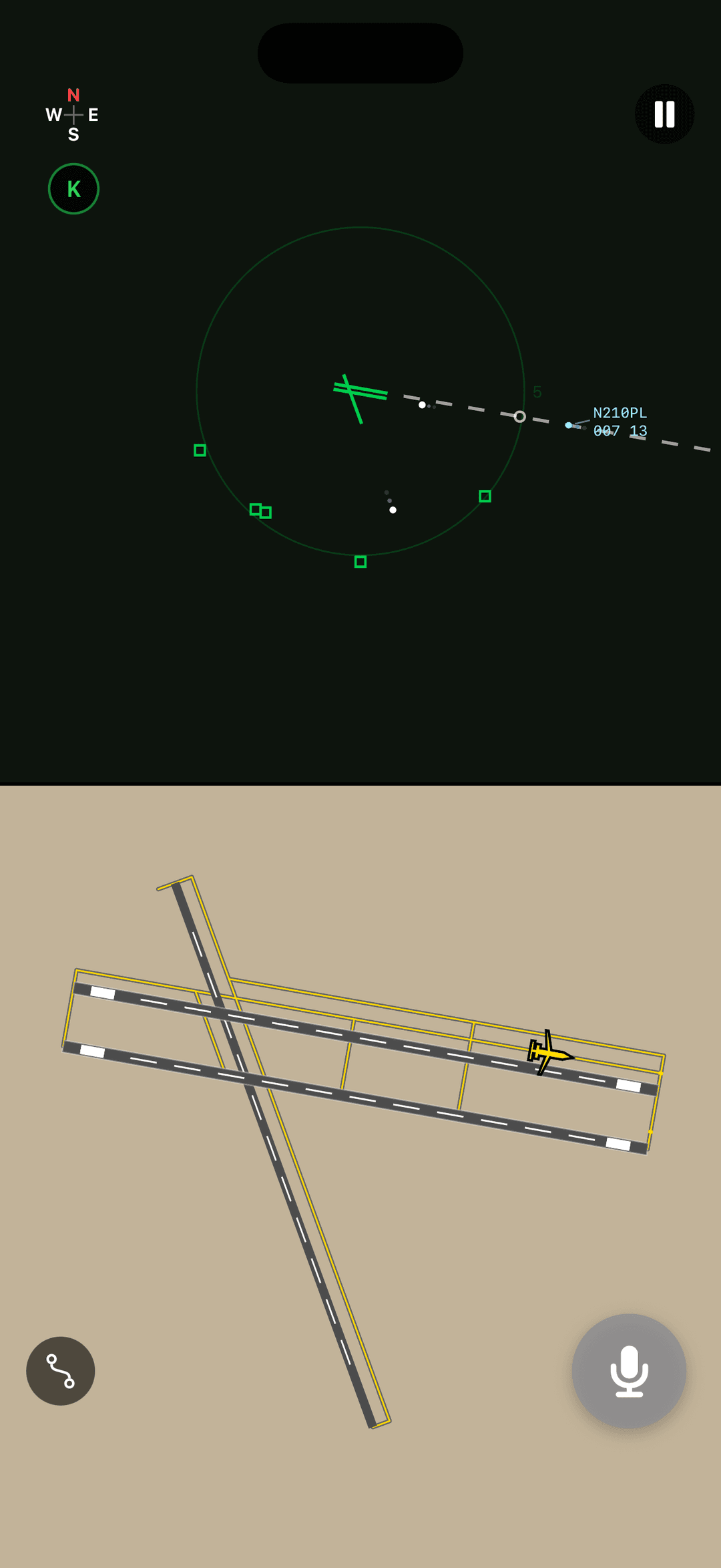 ATC tower simulator screenshot